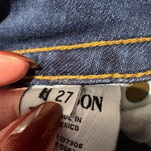 Hudson Signature Bootcut Jeans Size 27/4 - Picture 5 of 6